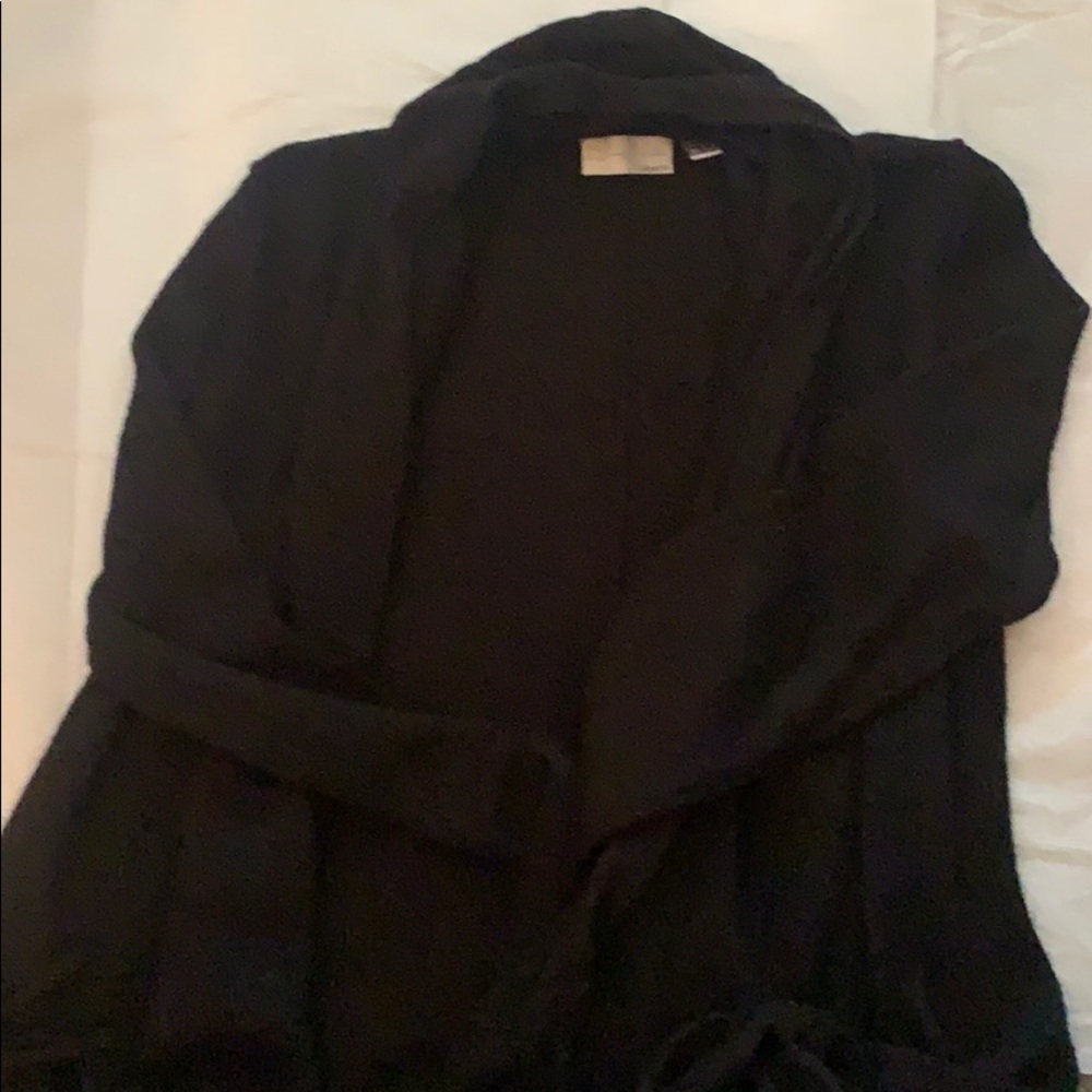 Bibelot open front, fringe bottom cardigan